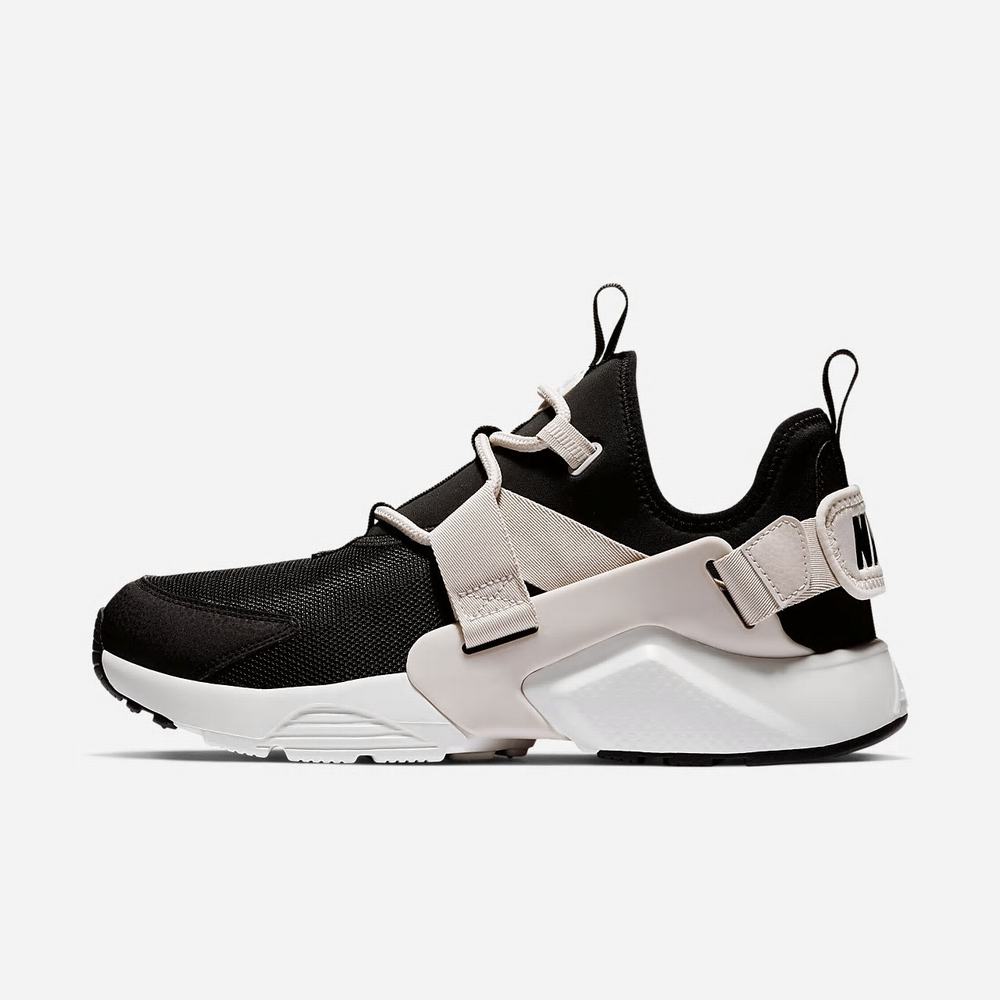 Sneakers Nike Air Huarache City Low Noir 6378-140 Black/Summit White/Barely Rose Femme | FQU-79436241